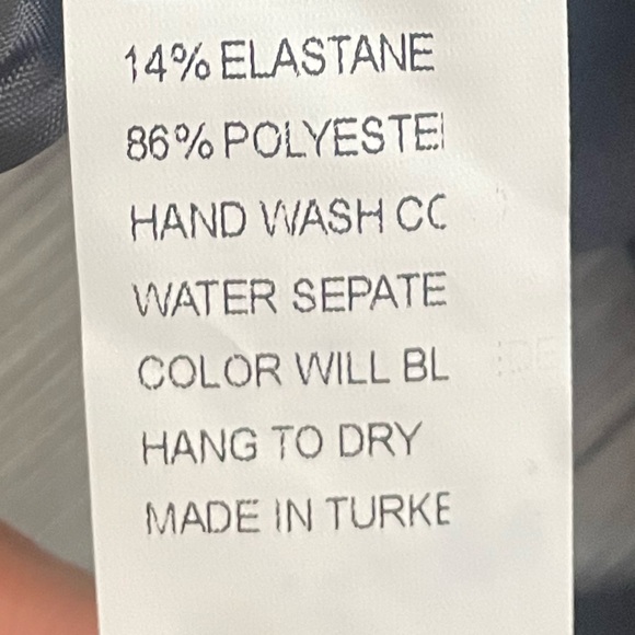 Balboa Black Long Sleeve Crop Tailored Jacket with  Criss-Cross Cutout T… - Picture 4 of 4